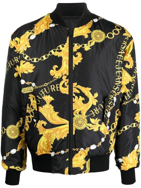 versace jeans reversible jacket|versace jeans couture ittierre.